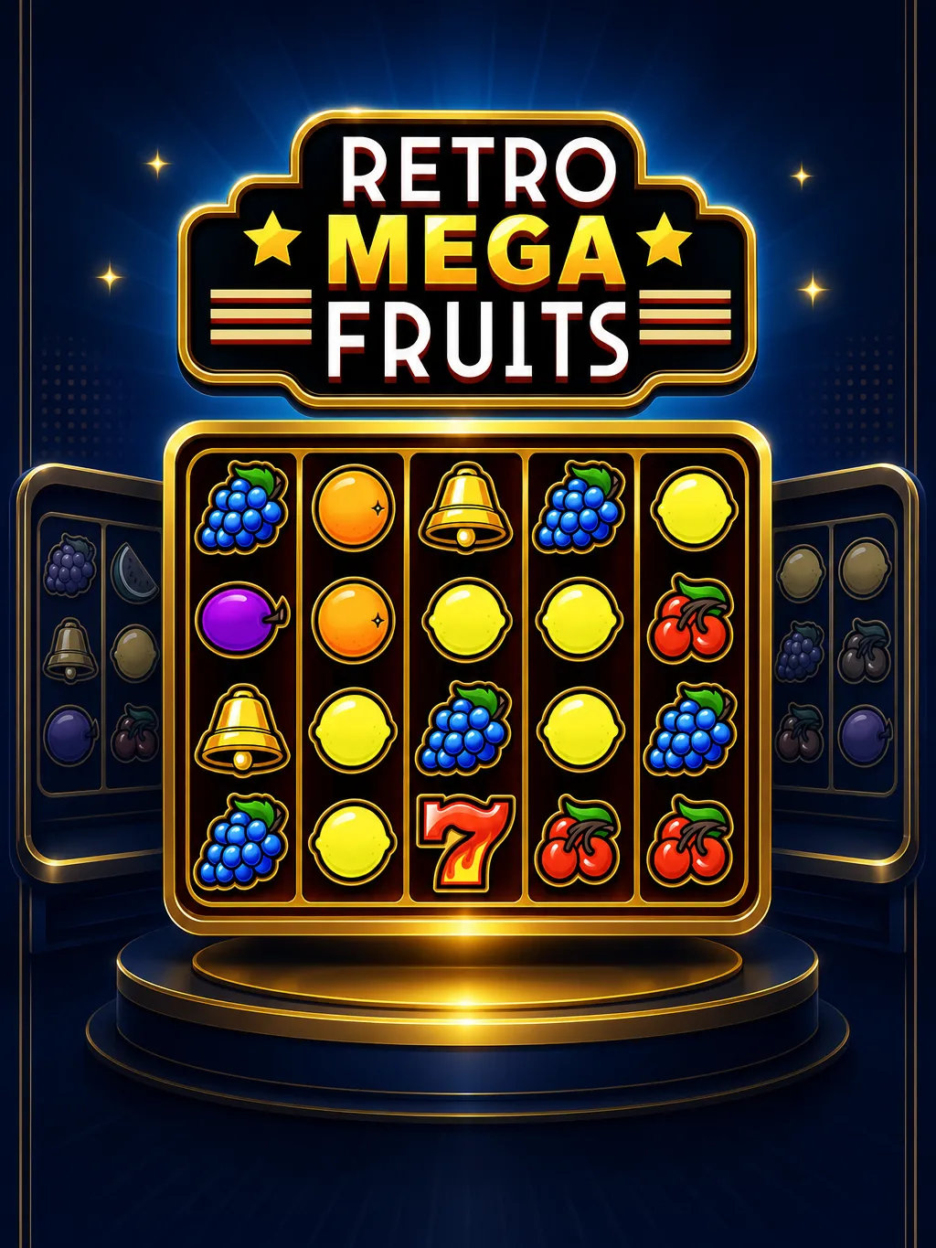 Retro Slot Comparison - Retro Mega Fruits, Fruits of Ra, Book of Cats, Extra Juicy, Twin Spin and Sizzling Hot Deluxe